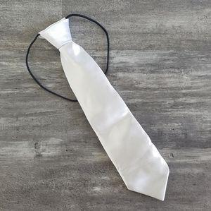 Blue Tinted Satin Little Boy Tie